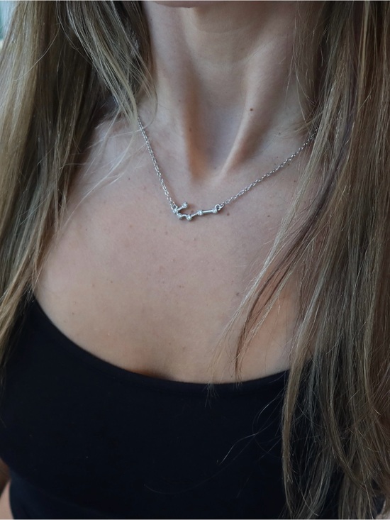 Jewelry - Silver Sagittarius Zodiac Constellation Necklace